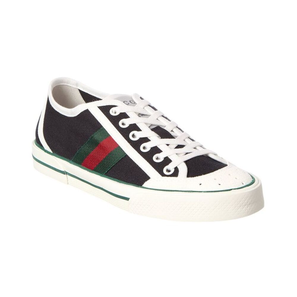 Gucci Tennis Canvas Sneaker, Black